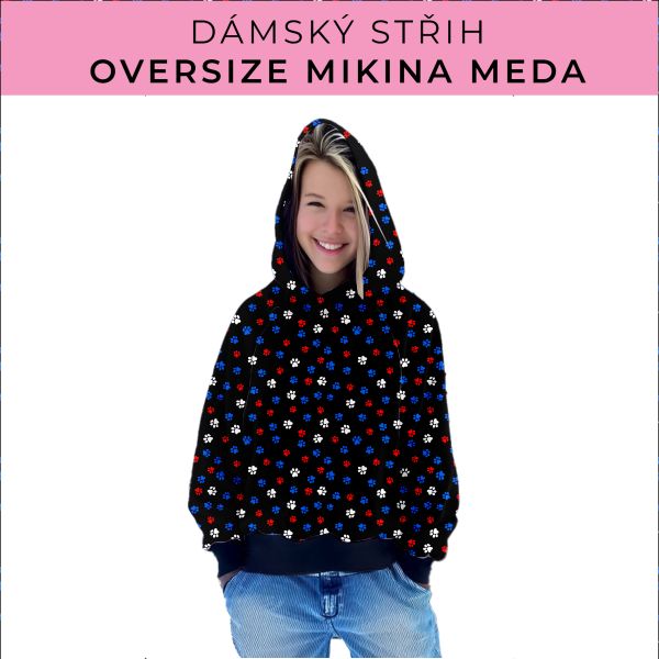 Dámský střih - mikina Meda