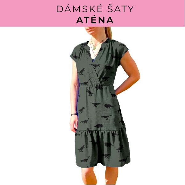 DÁMSKÝ střih - šaty Aténa