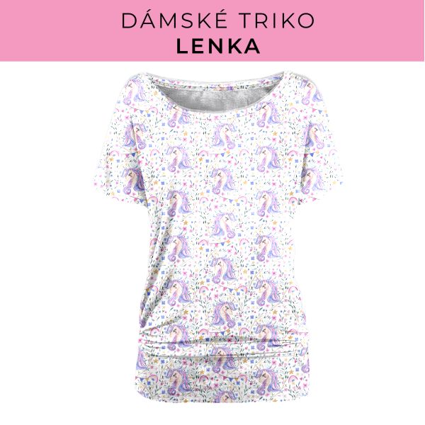 DÁMSKÝ střih - Triko Lenka