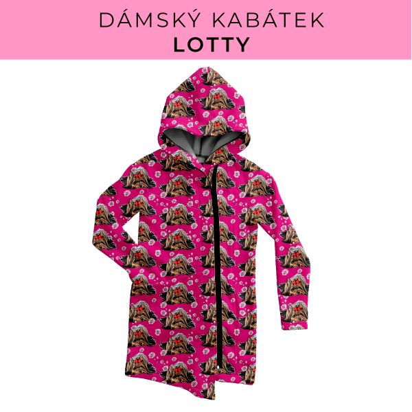 DÁMSKÝ střih - Kabátek Lotty