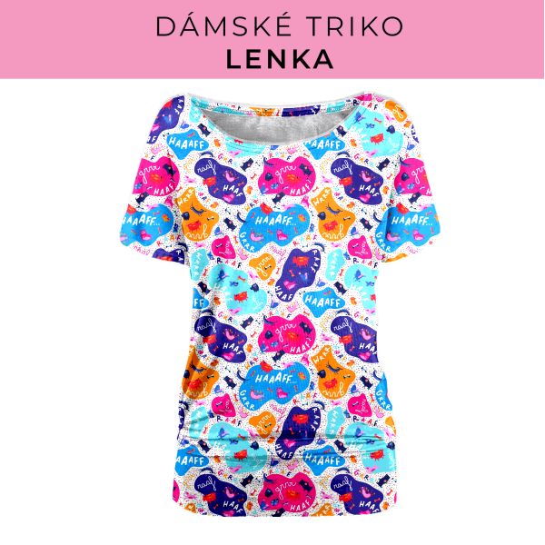 DÁMSKÝ střih - Triko Lenka