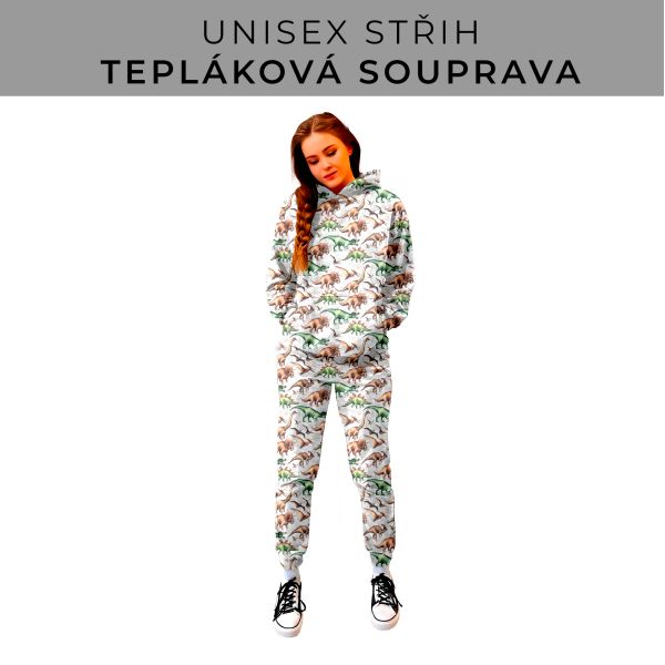DÁMSKÝ střih - SET mikina a tepláky 