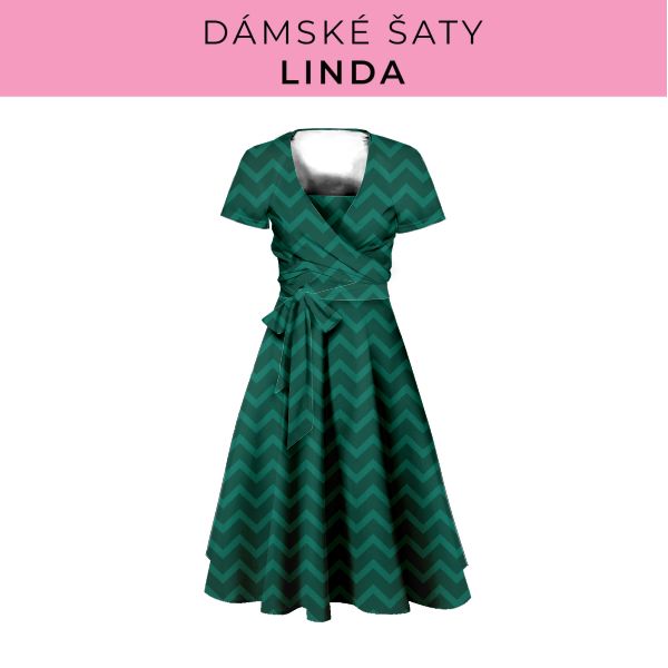 DÁMSKÝ střih - šaty Linda