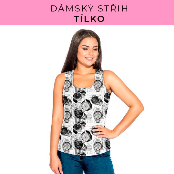 DÁMSKÝ střih - Tílko a kalhoty 