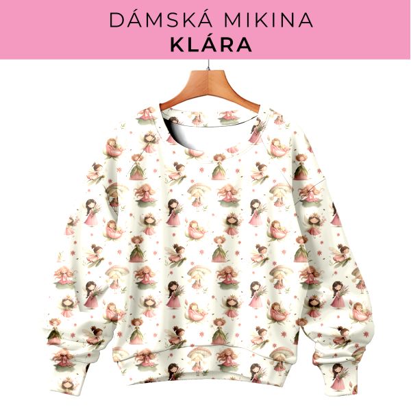 DÁMSKÝ střih - mikina Klára