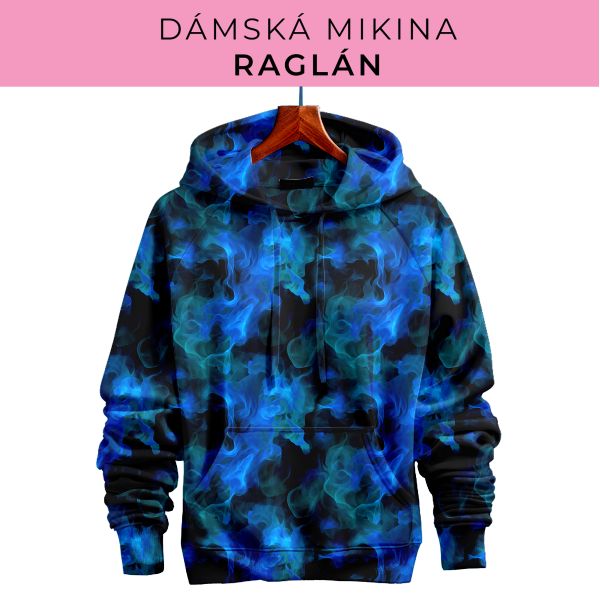 DÁMSKÝ střih - mikina raglán