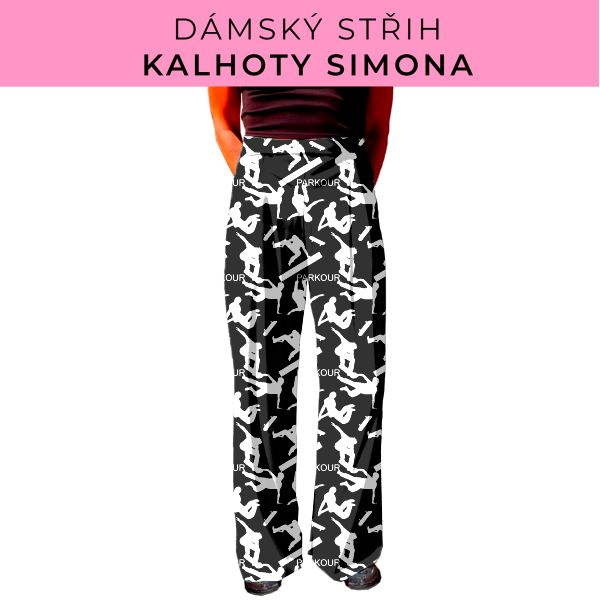 Dámský střih - kalhoty Simona
