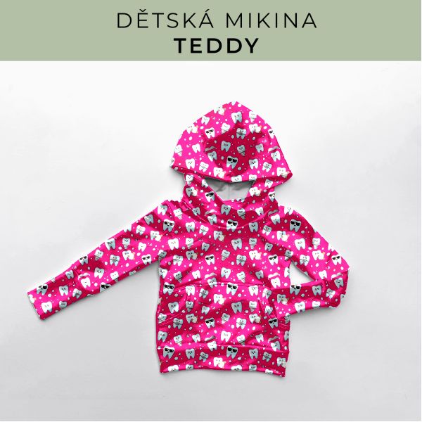 DĚTSKÝ střih - Mikina Teddy