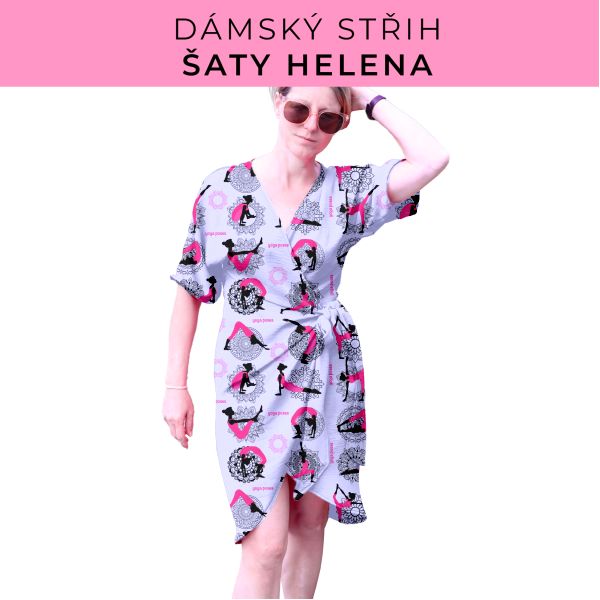 Dámský střih na šaty  Helena