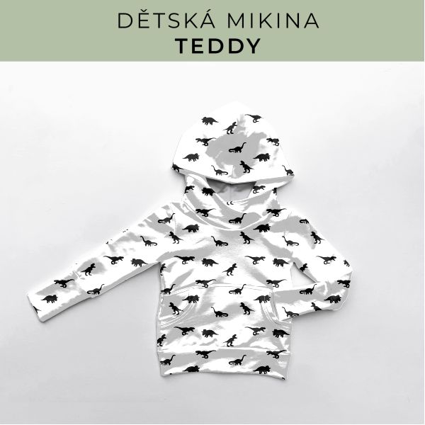 DĚTSKÝ střih - Mikina Teddy