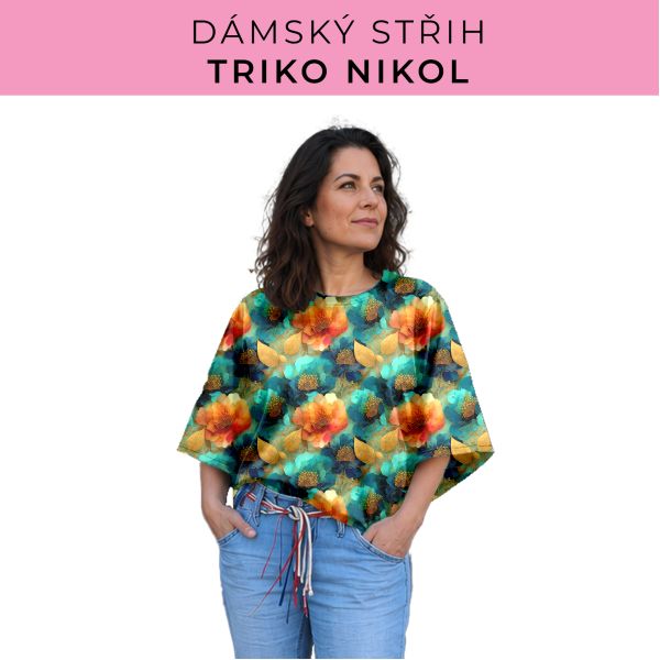Dámský střih -  triko Nikol
