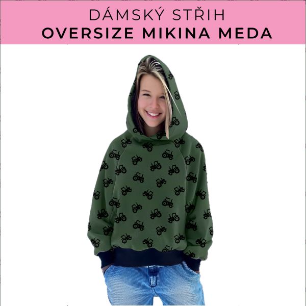 Dámský střih - mikina Meda