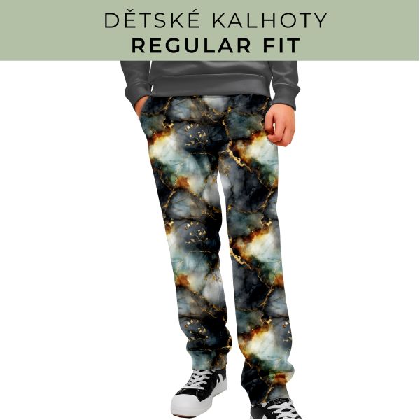DĚTSKÝ STŘIH - Kalhoty Regular fit