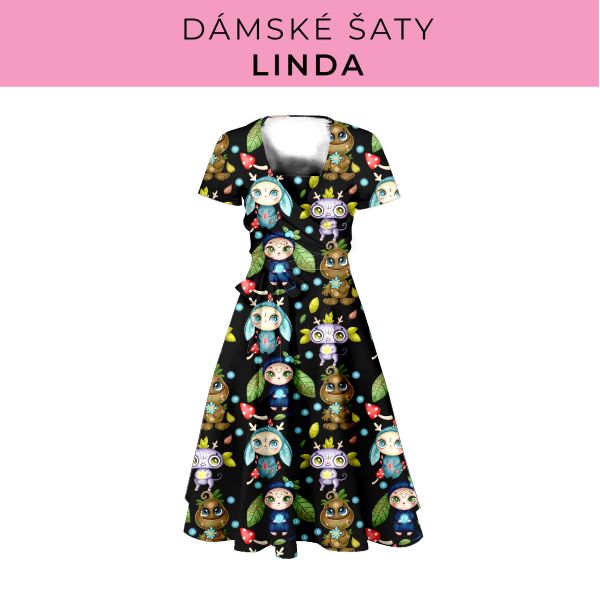 DÁMSKÝ střih - šaty Linda