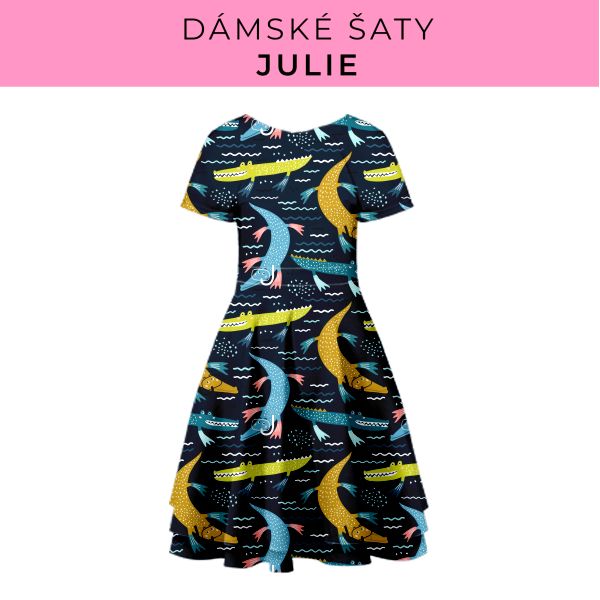 DÁMSKÝ střih - šaty julie