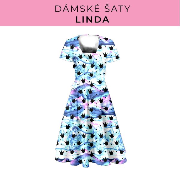 DÁMSKÝ střih - šaty Linda