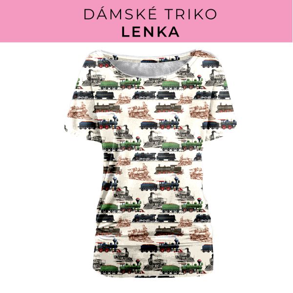 DÁMSKÝ střih - Triko Lenka