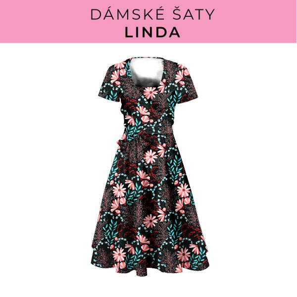 DÁMSKÝ střih - šaty Linda