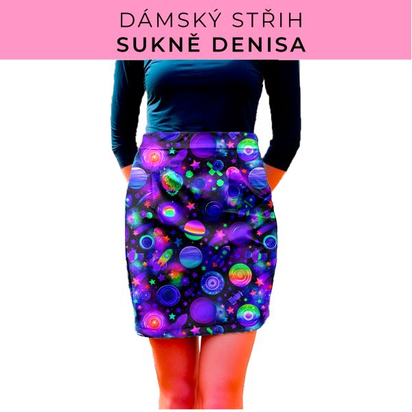 Dámský střih - Dámská sukně Denisa