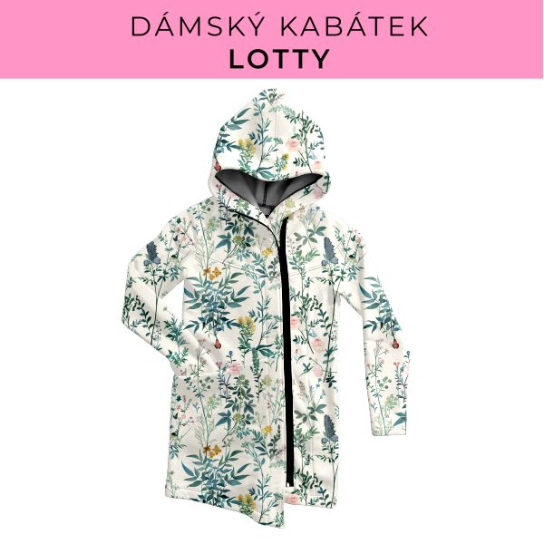 DÁMSKÝ střih - Kabátek Lotty