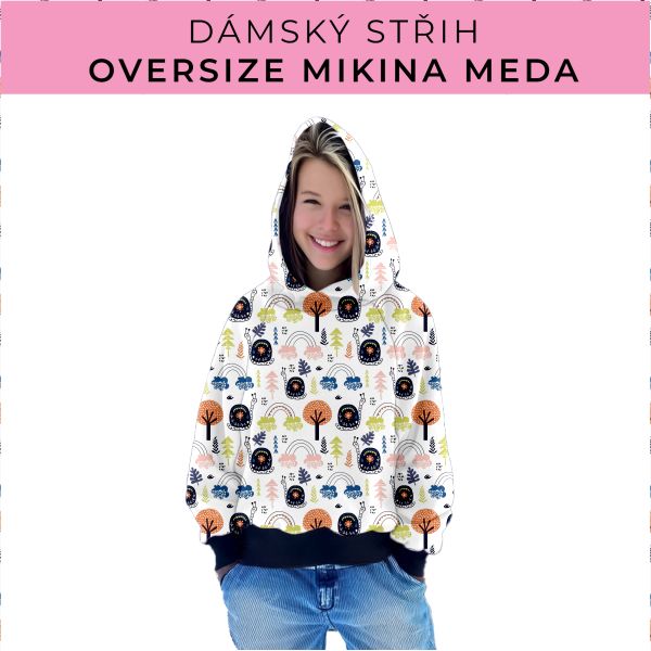 Dámský střih - mikina Meda
