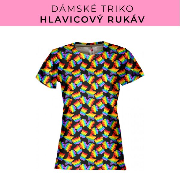 DÁMSKÝ střih - triko základní