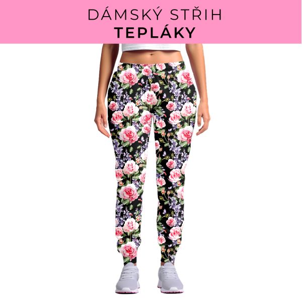 DÁMSKÝ střih - tepláky