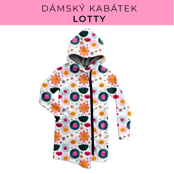 DÁMSKÝ střih - Kabátek Lotty