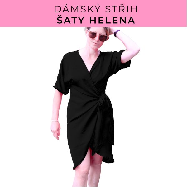Dámský střih na šaty  Helena