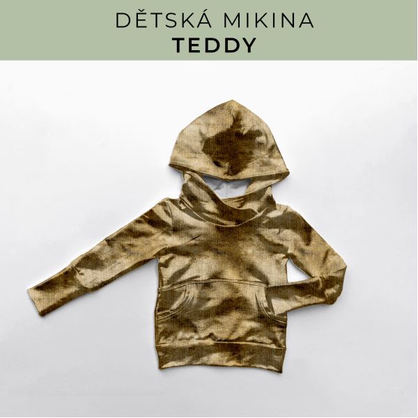 DĚTSKÝ střih - Mikina Teddy