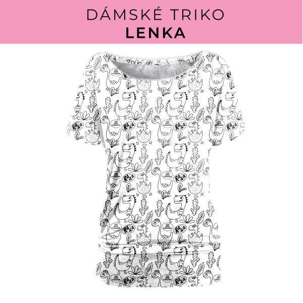 DÁMSKÝ střih - Triko Lenka