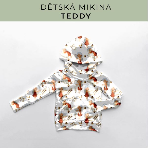 DĚTSKÝ střih - Mikina Teddy
