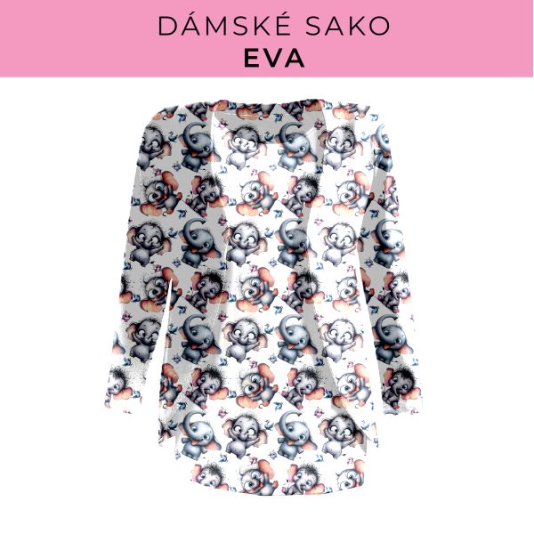 DÁMSKÝ střih - sako Eva