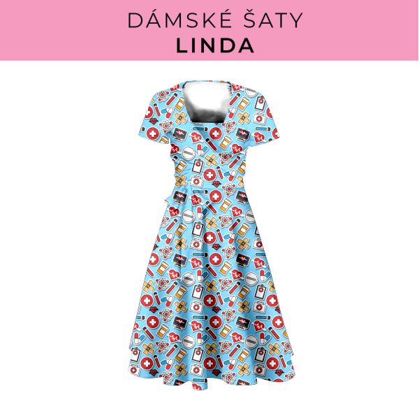 DÁMSKÝ střih - šaty Linda