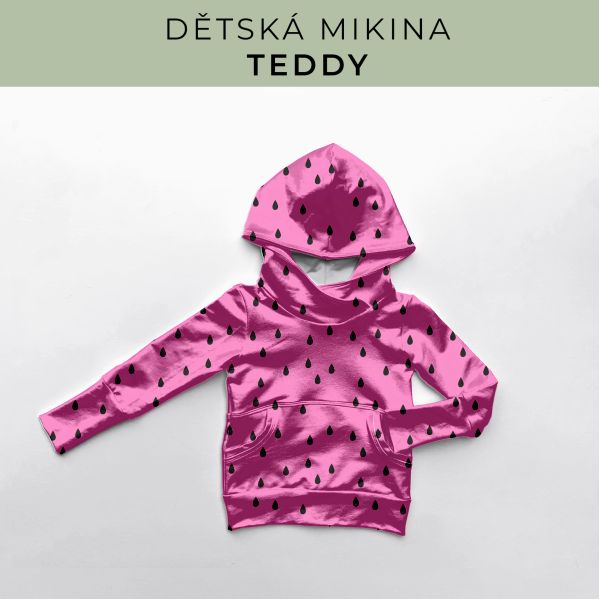 DĚTSKÝ střih - Mikina Teddy