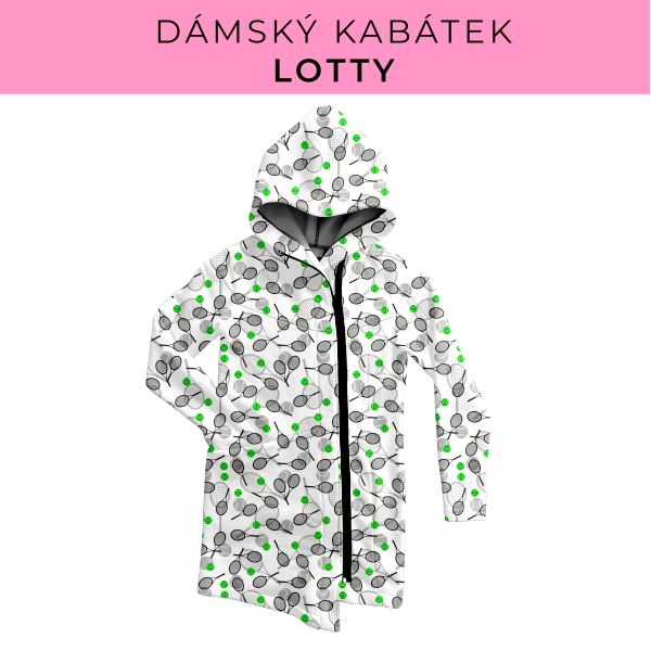 DÁMSKÝ střih - Kabátek Lotty