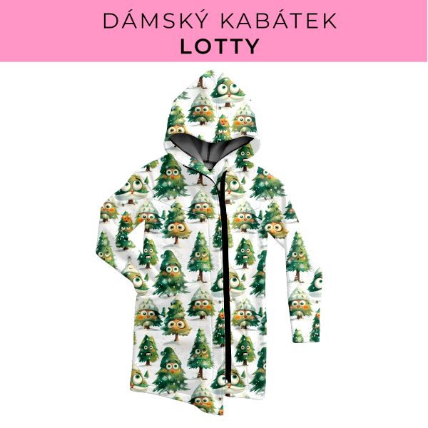 DÁMSKÝ střih - Kabátek Lotty