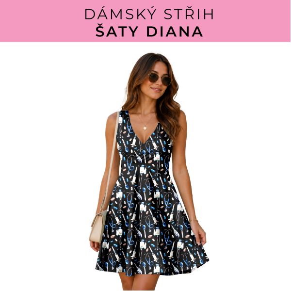 Dámský střih - šaty Diana