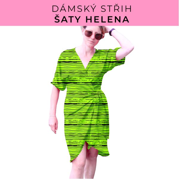 Dámský střih na šaty  Helena