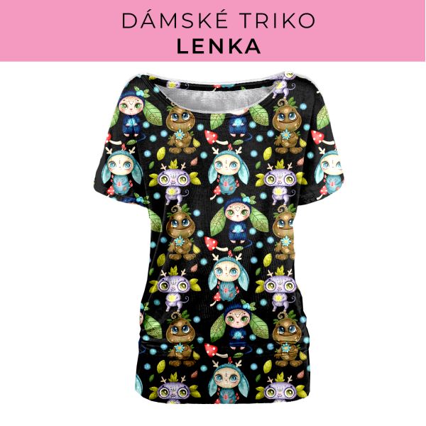 DÁMSKÝ střih - Triko Lenka