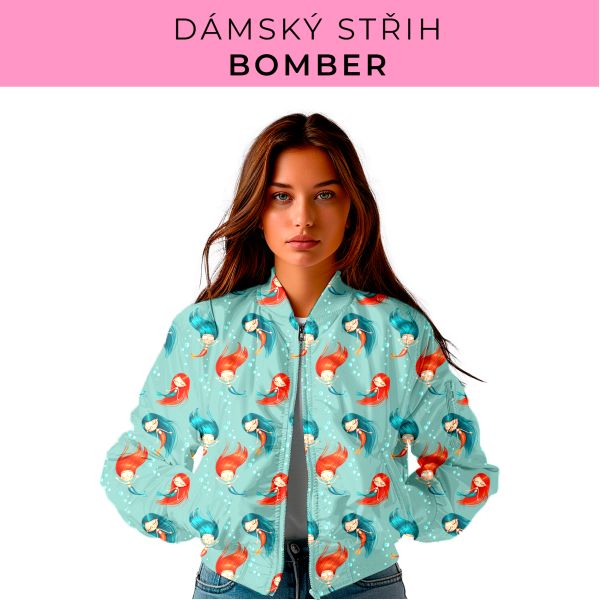 DÁMSKÝ střih - Bomber