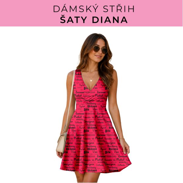 Dámský střih - šaty Diana