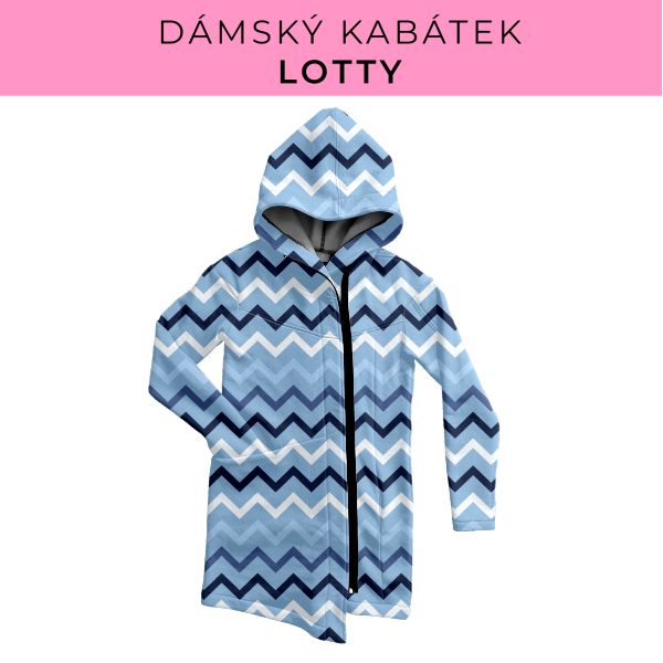 DÁMSKÝ střih - Kabátek Lotty