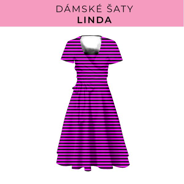 DÁMSKÝ střih - šaty Linda