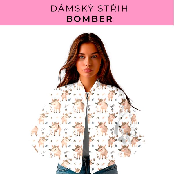 DÁMSKÝ střih - Bomber