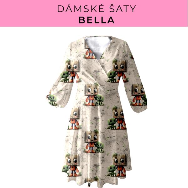 DÁMSKÝ střih - šaty Bella