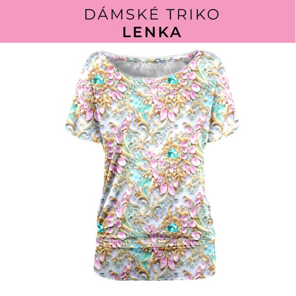 DÁMSKÝ střih - Triko Lenka