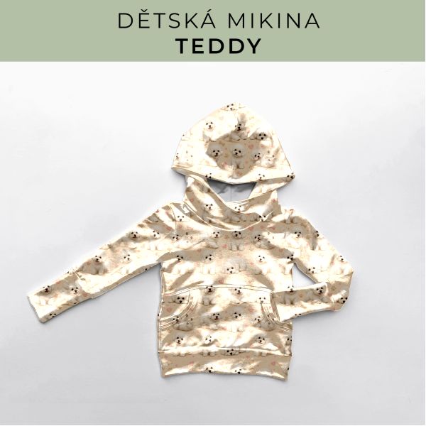 DĚTSKÝ střih - Mikina Teddy