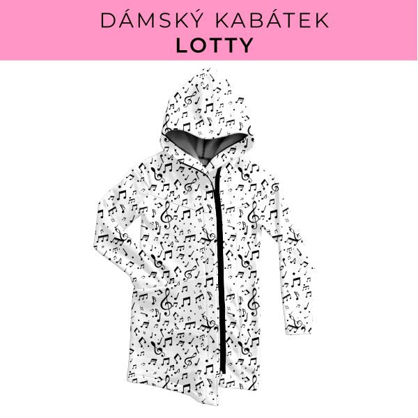 DÁMSKÝ střih - Kabátek Lotty