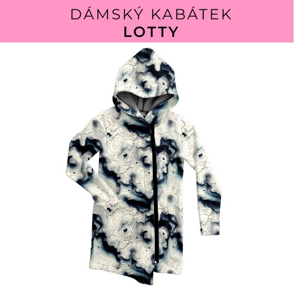 DÁMSKÝ střih - Kabátek Lotty